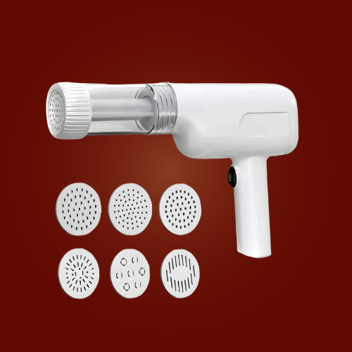 Maquina De Fazer Macarrão Elétrica Portátil + E-book com 20 receitas