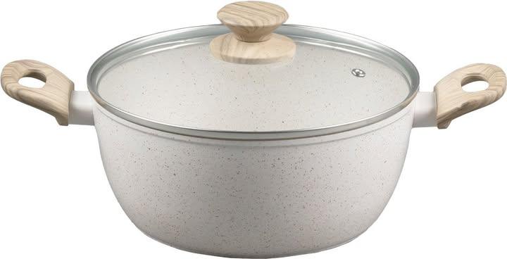 Conjunto de Panelas 3 Peças Bege