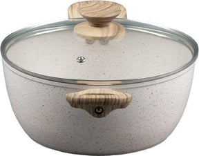 Conjunto de Panelas 3 Peças Bege