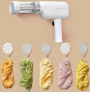 Maquina De Fazer Macarrão Elétrica Portátil + E-book com 20 receitas